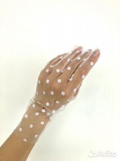 Перчатки женские кружевные