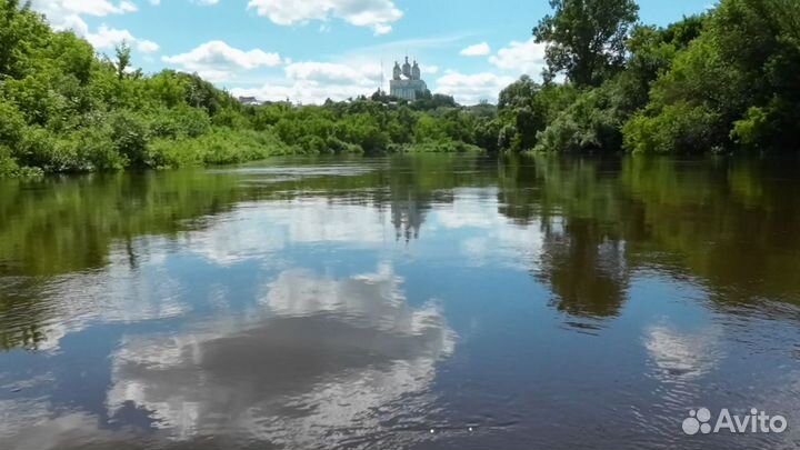 Сплав на байдарке в Смоленске по Днепру