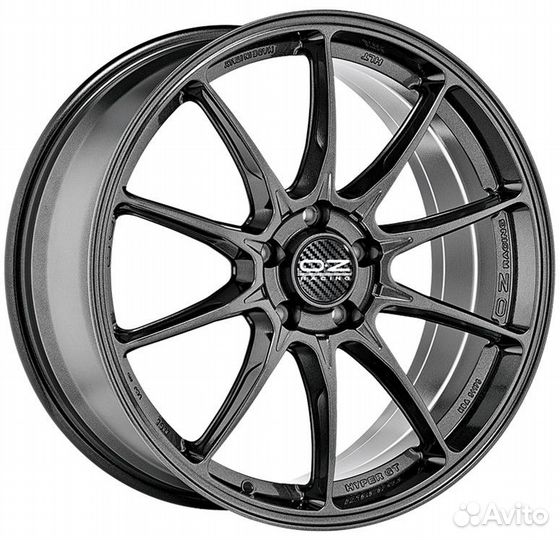 R19 5x112 8,5J ET47 D75 OZ Hyper GT HLT Star Graph