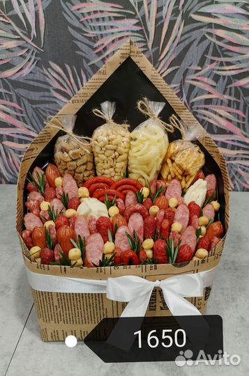 Мужские съедобные букеты