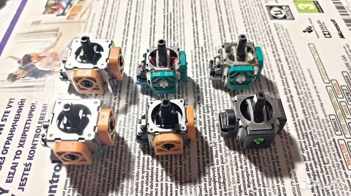 Стики и запчасти для джойстиков