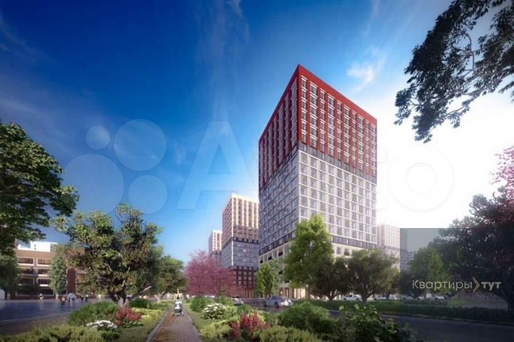 2-к. квартира, 58,7 м², 10/17 эт.