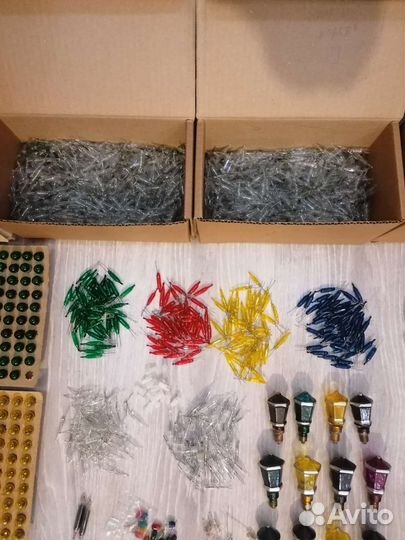 Лампочки для электрогирлянд СССР