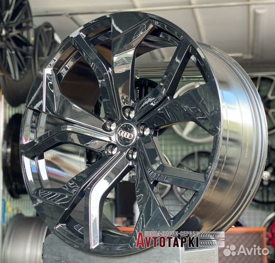 Диски r22 5-112 et26 RSQ8 black edition