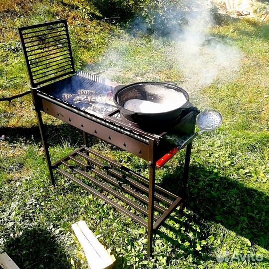 Мангал 3 в 1 сталь 3 мм