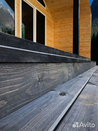 Дом в стиле Барнхаус 6*5 кВ.м. с террасой 6*2 кВ.м