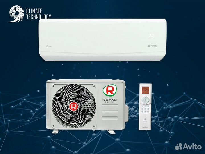 Сплит система royal clima новая