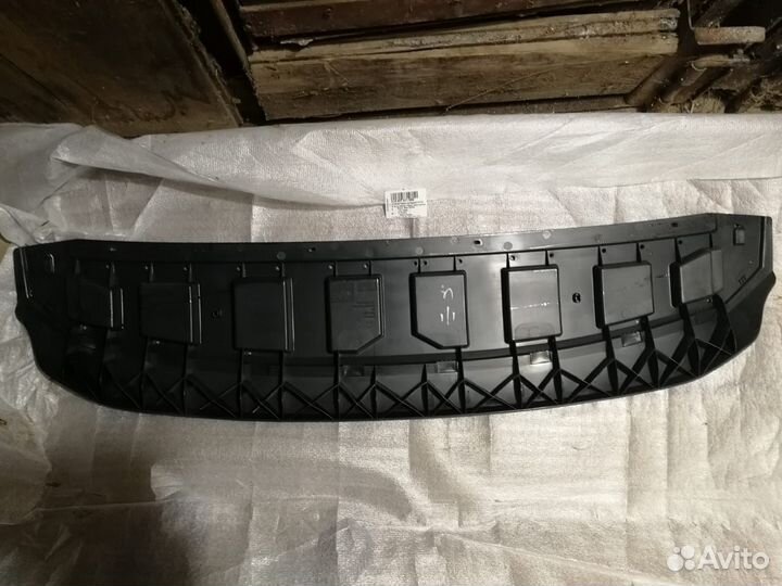 Спойлер переднего бампера Skoda Rapid