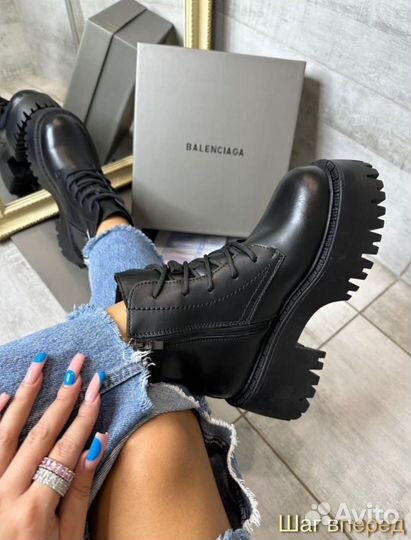 Balenciaga ботинки зимние