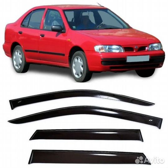 Ветроки Ниссан Альмера N15 95-00г Cobra Tuning