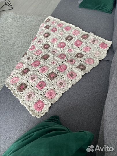 Плед крючком на заказ