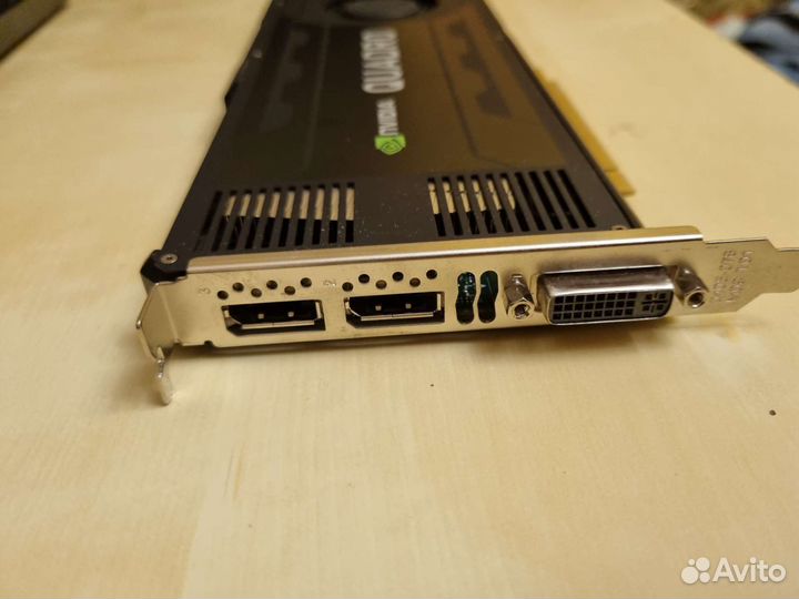 Видеокарта NVidia K4000 и K2200 профессиональные