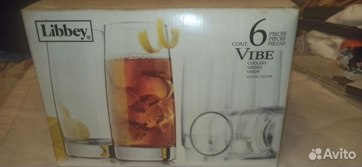 Набор стаканов,6 штук