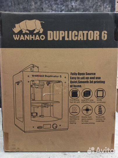3д принтер wanhao duplicator 6