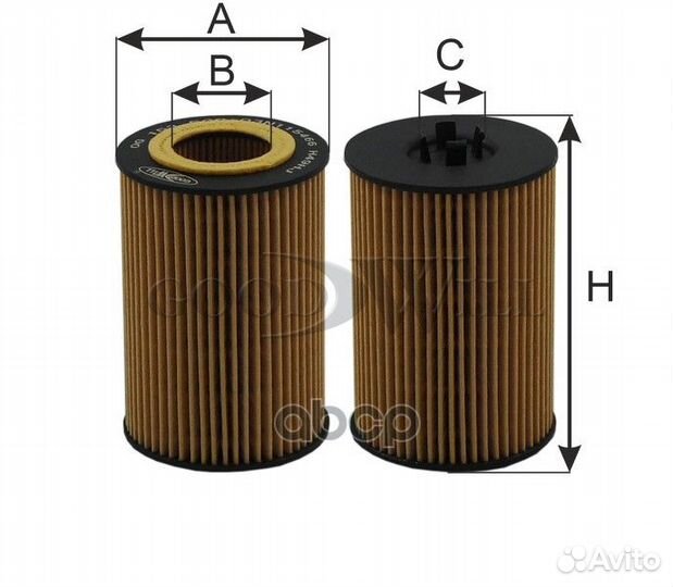 Фильтр масляный двигателя VAG, MAN
