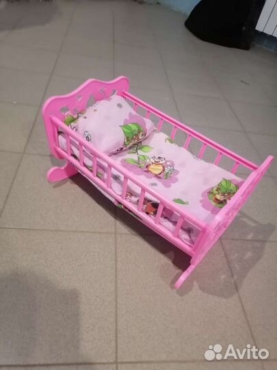 Кроватка для куклы baby born