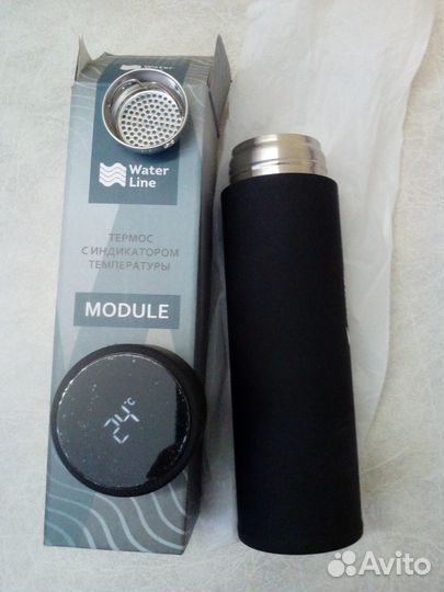 Термос с индикатором температуры module