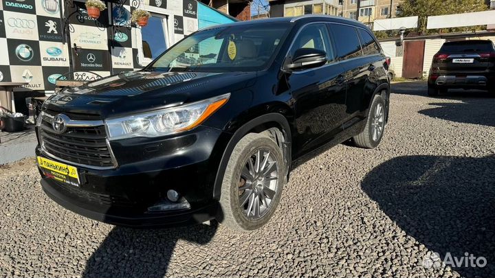 Toyota Highlander 3.5 AT, 2014, 268 000 км