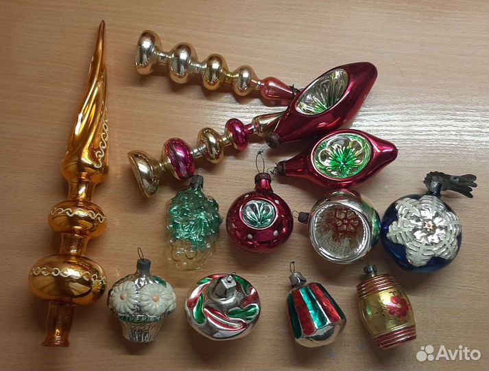 Елочные игрушки СССР