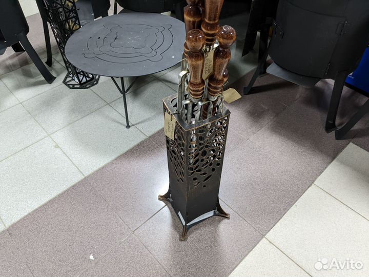 Шампурница кованая подарочная Селена