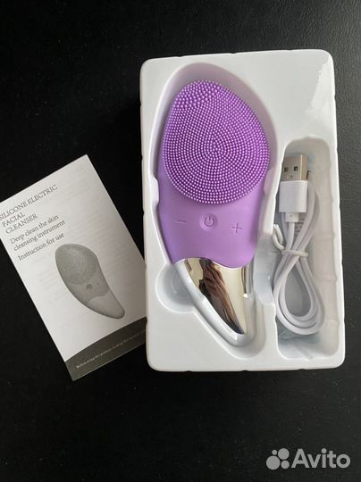 Щеточка массажер для лица sonic facial brush
