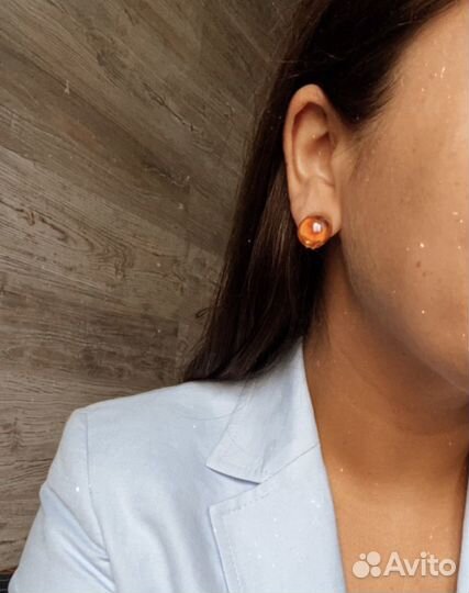 Серьги (мурано) новые Италия