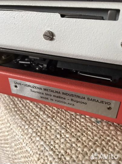 Печатная машинка unis tbm de luxe югославия