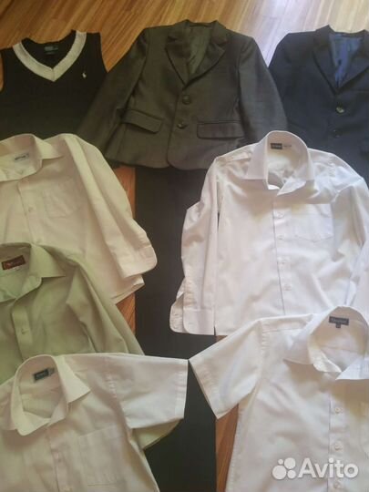 Большой пакет школьных вещей на мальчика 122-128