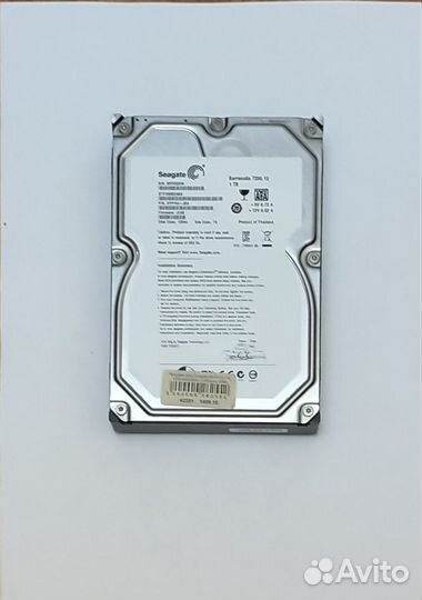 Жесткий диск Seagate 1 тб 3.5