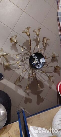 Люстра потолочная б/у Италия