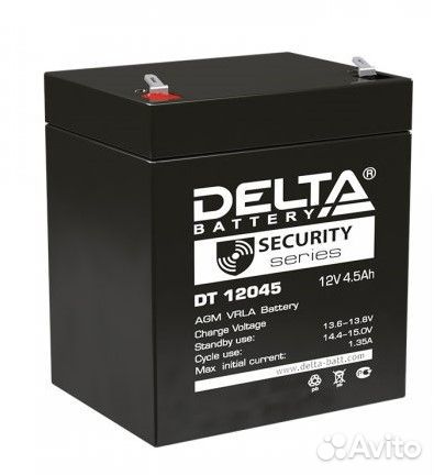 Аккумулятор Delta DT 12045