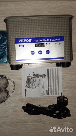 Vevor 800ml 35W ультразвуковой очиститель