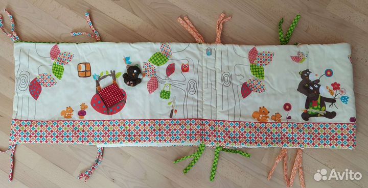 Бортик в кроватку Ebulobo