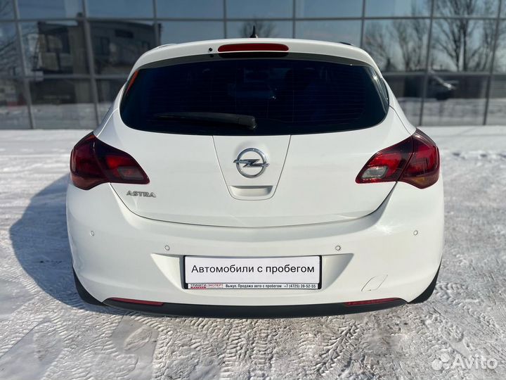 Opel Astra 1.6 МТ, 2012, 198 272 км