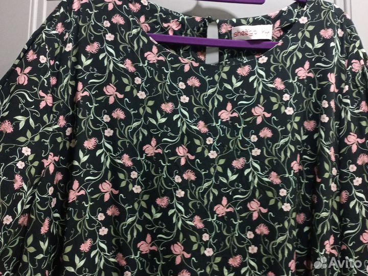 Благородная блуза вискоза Германия 56-58