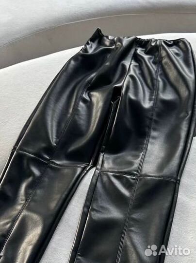 Кожаные брюки loro piano