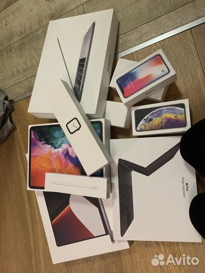 Коробки от apple