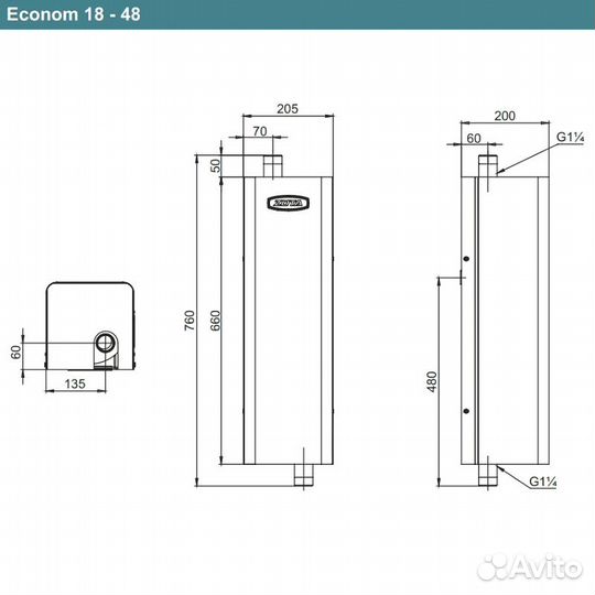 Электрокотел zota Econom 21