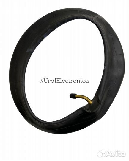 Камера 10x2.125 загнутый ниппель для самокатов