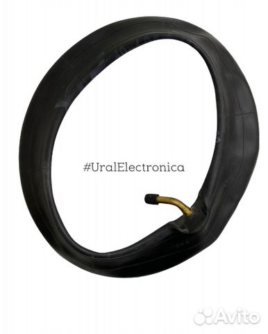 Камера 10x2.125 загнутый ниппель для самокатов