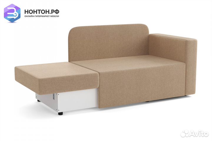 Диван выкатной Дэнвер темно-бежевый