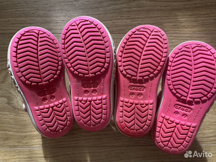 Сандалии crocs c6, c7