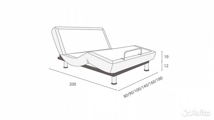 Кровать-трансформер Эргомоушен 450