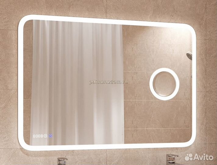 Зеркало Континент Bliss LED 1000x700 с подсветкой с сенсорным выключателем злп256