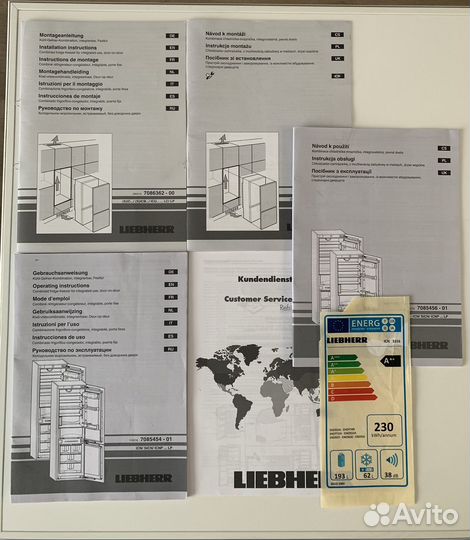 Холодильник liebherr icn 3356 новый германия