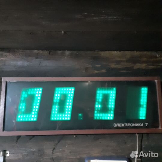 Часы электроника 7 СССР