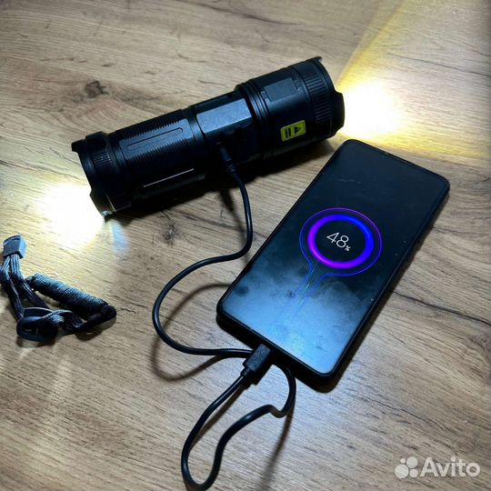 Самый дальнобойный мощный фонарь до 3000 метров