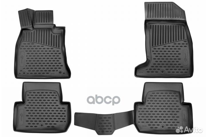 Коврики 3D в салон полиуретан (повышенная износ