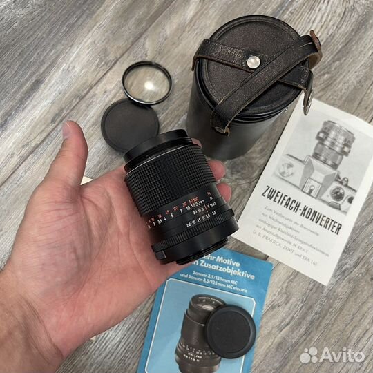 Объектив carl zeiss 135 / 3.5 sonnar jena ddr