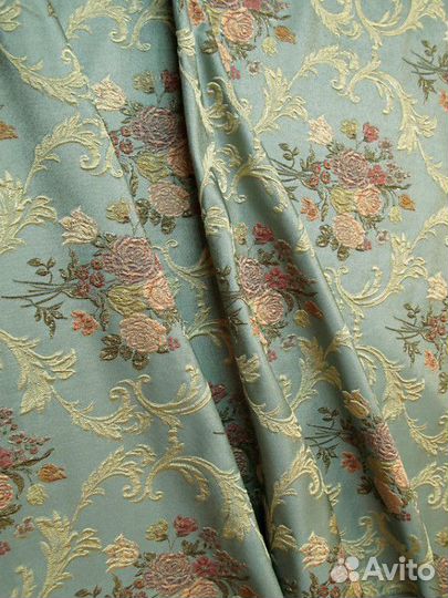 Мебельная ткань жаккард Букет